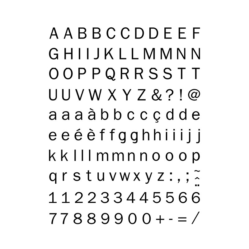 Tampons transparents alphabet 14x18 cm - Artemio