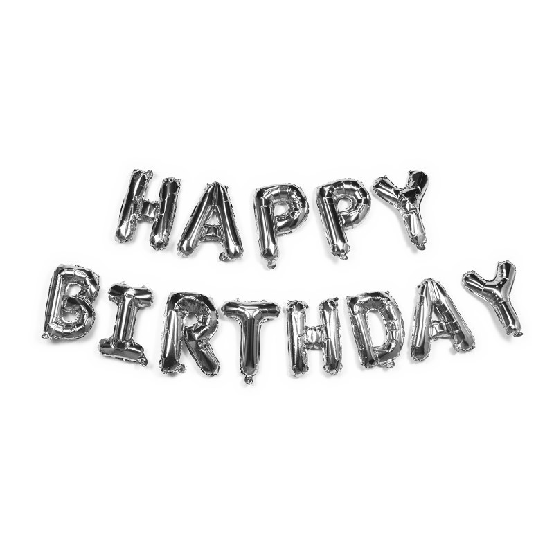 Ballons Happy birthday  foil - Artemio