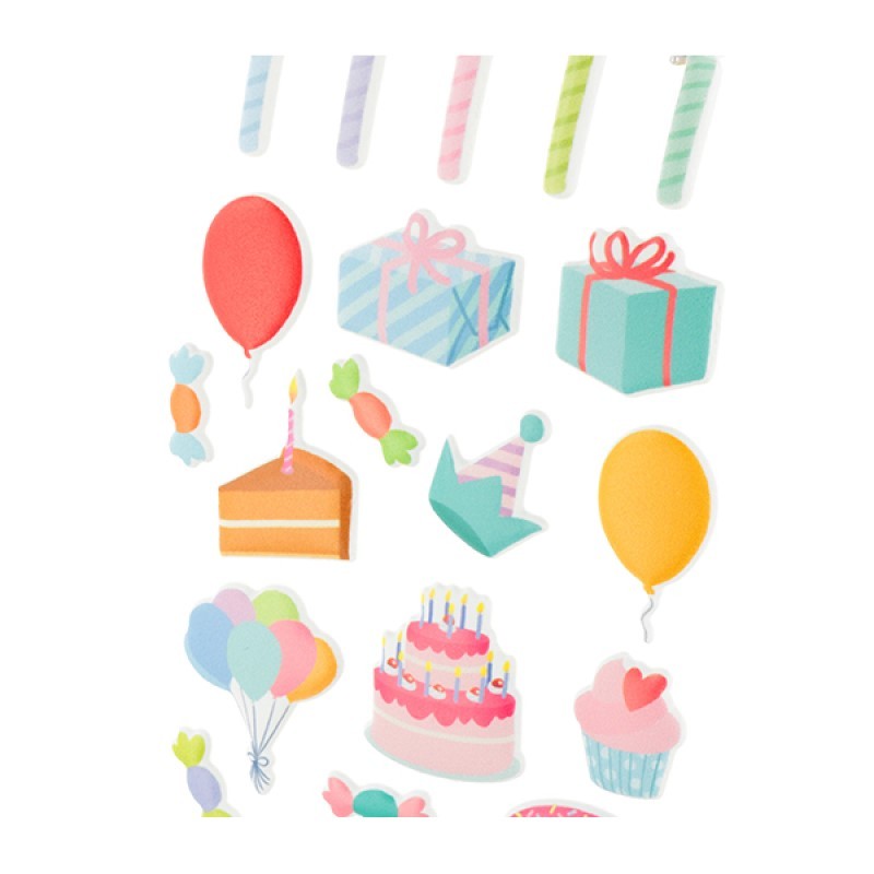 Puffies 3D anniversaire - Artemio