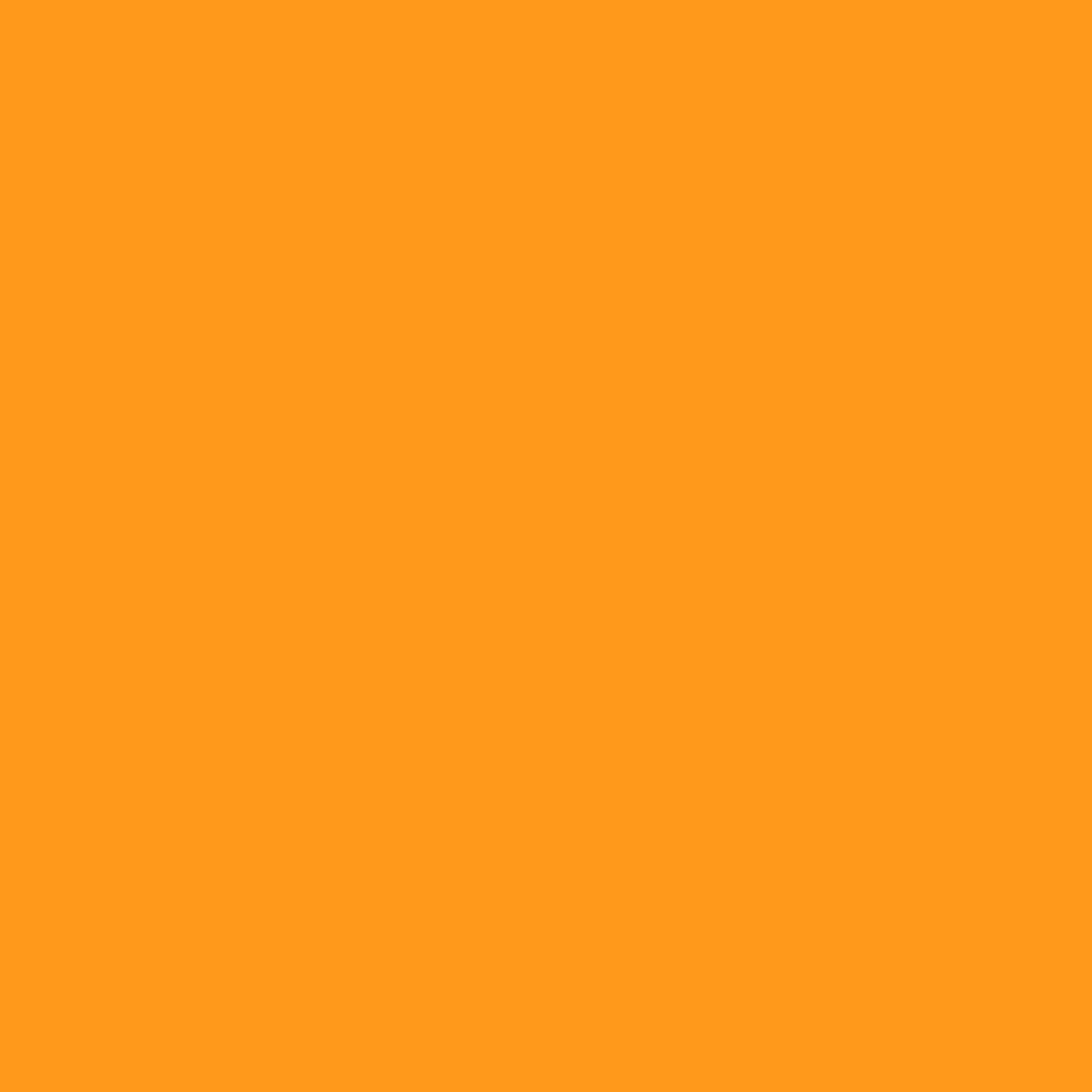 Feuille lisse orange aglow - 30x30 cm - Bazzill