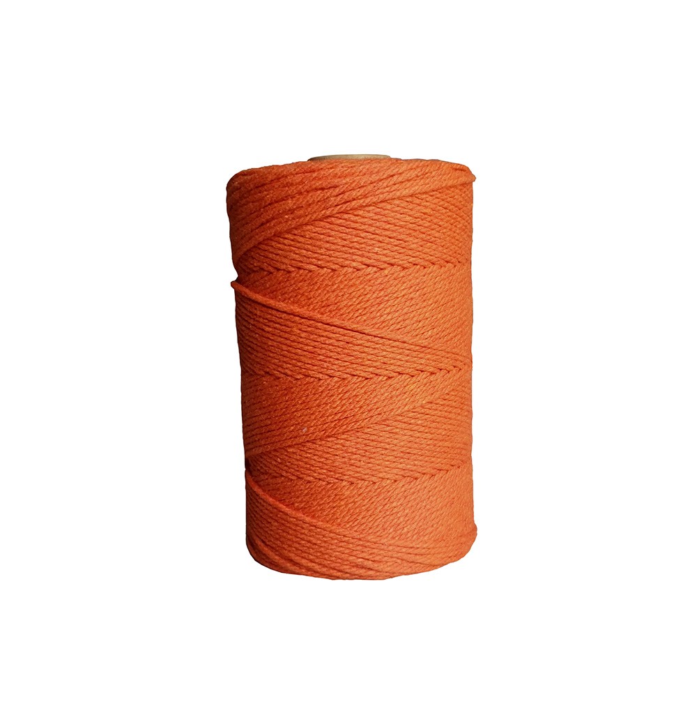 Corde coton orange - 140 m x 1,5 mm - Artemio