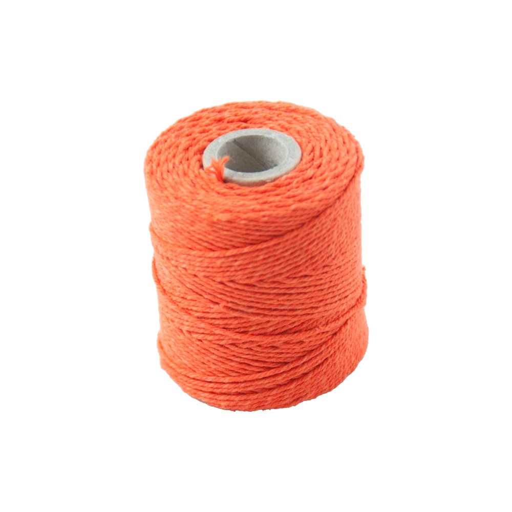 Corde coton orange - 33 m x 4 mm - Artemio