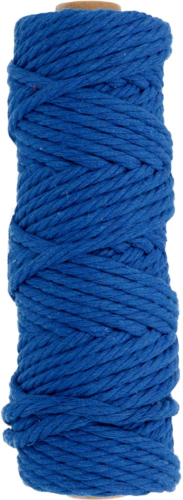 Corde coton bleu 33 m x 4 mm  - Artemio
