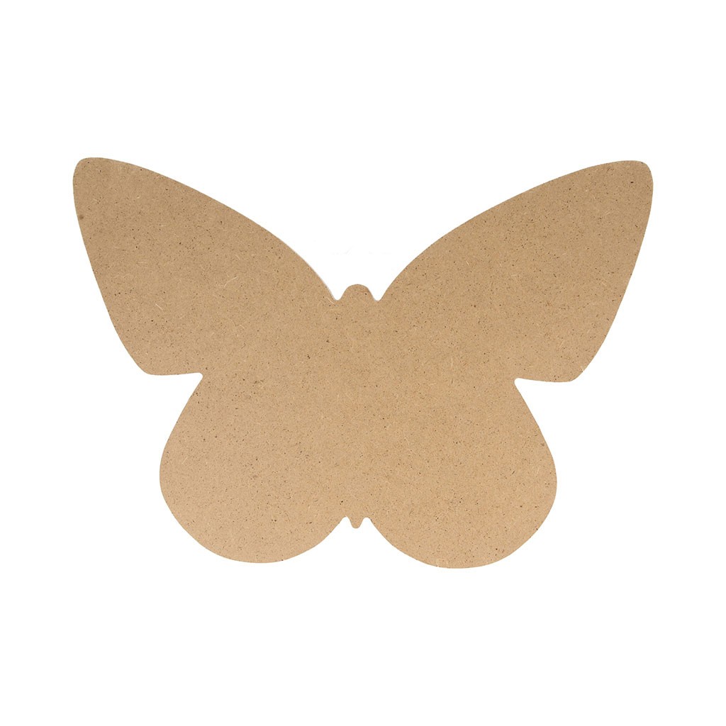 Silhouette papillon 25x19 cm MDF - Silhwood