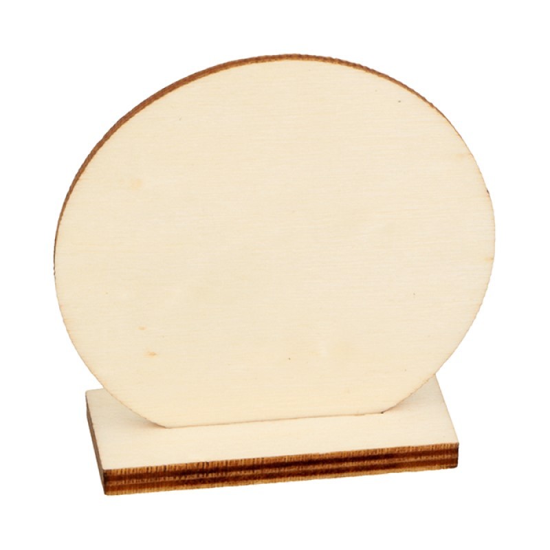 6 porte-noms en bois ronds - Artemio