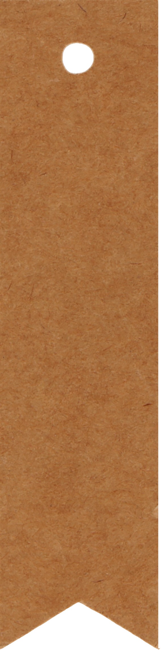 50 étiquettes kraft 1,5x6 cm - Artemio