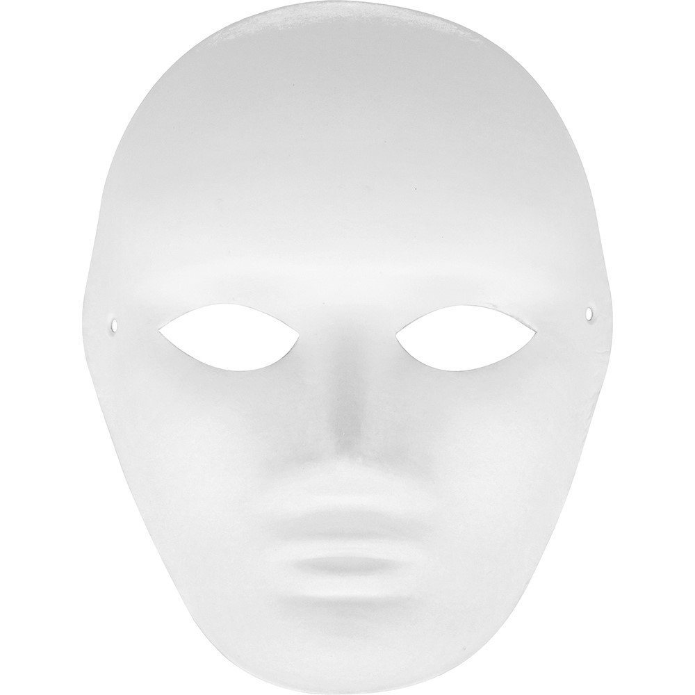  Masque carton visage 18x24 cm - Artemio