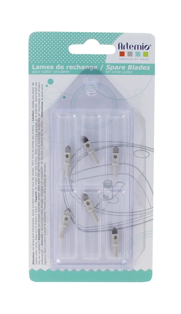 Lames pour cutter circulaire - Artemio
