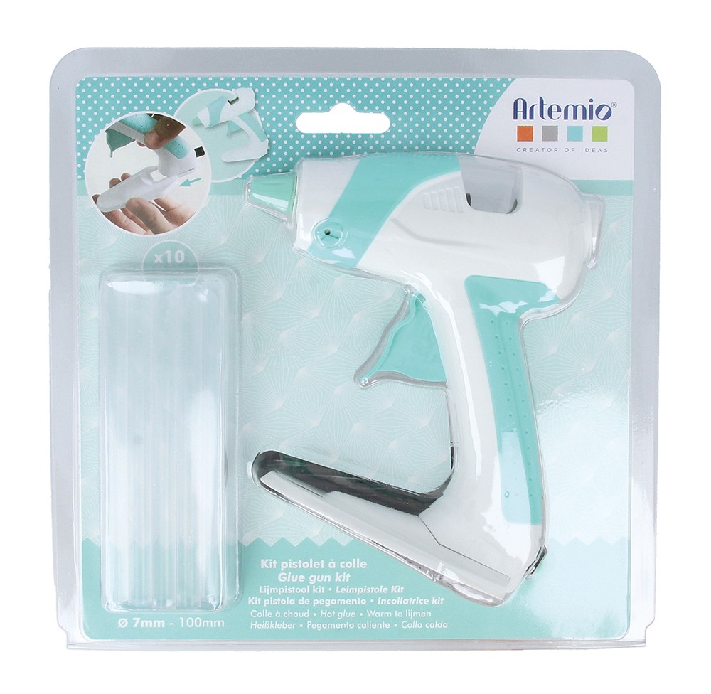 Kit pistolet a colle et recharges - Artemio