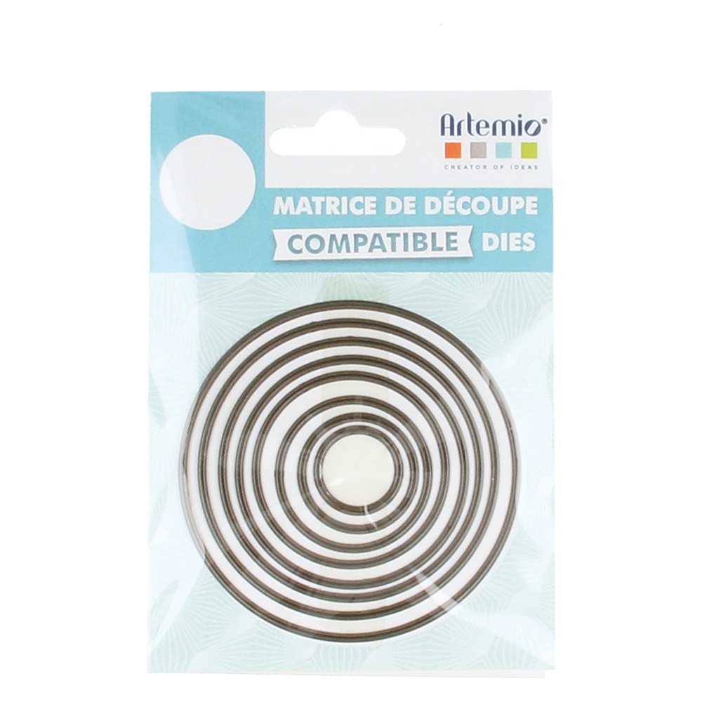 Matrices de découpe cercles - Artemio