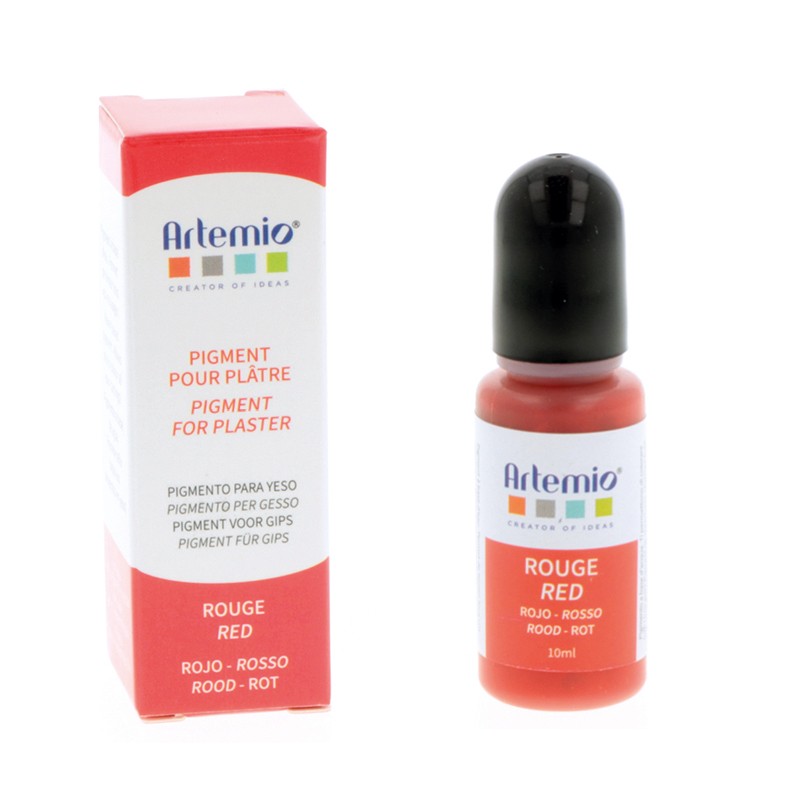 Pigment rouge pour plâtre - Artemio
