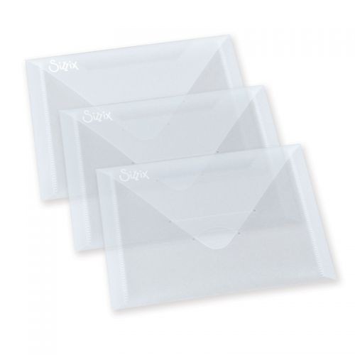 3 enveloppes de rangement - Sizzix