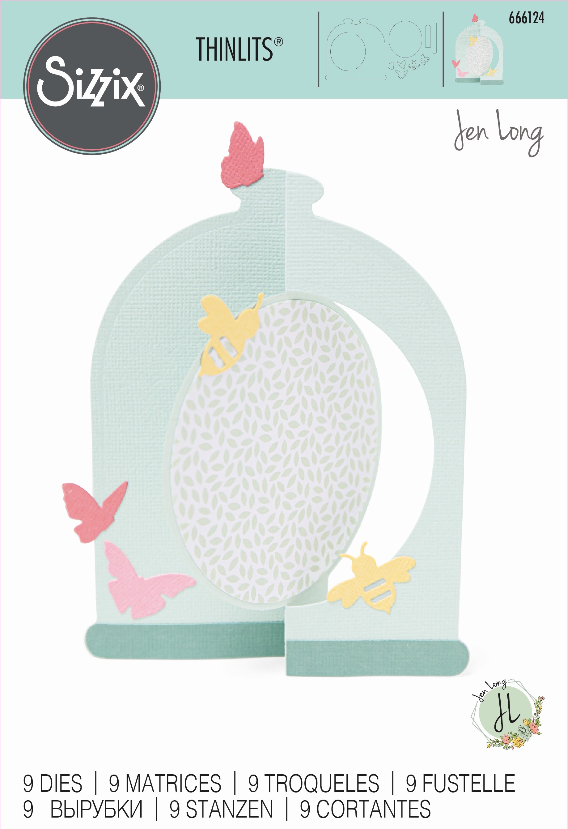 
Thinlits die bell jar - Sizzix