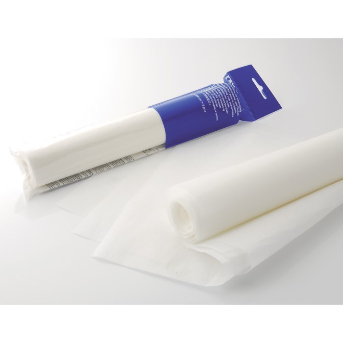 3 toiles de renfort thermocollant 28 x 100 cm - Brother