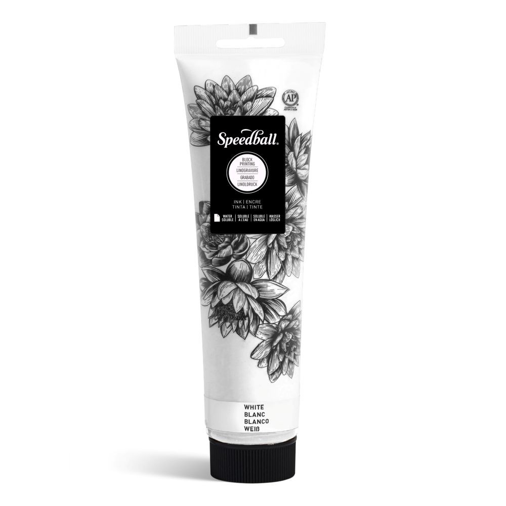  Water-soluble bloc printing ink white - Speedball