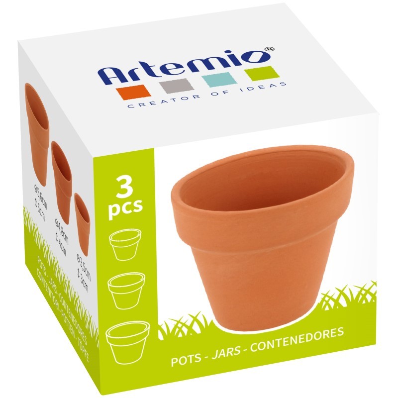 3 pots - Artemio