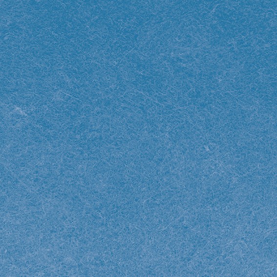 Feuille bleu paon feutre 30x30x0,2 cm - Artemio