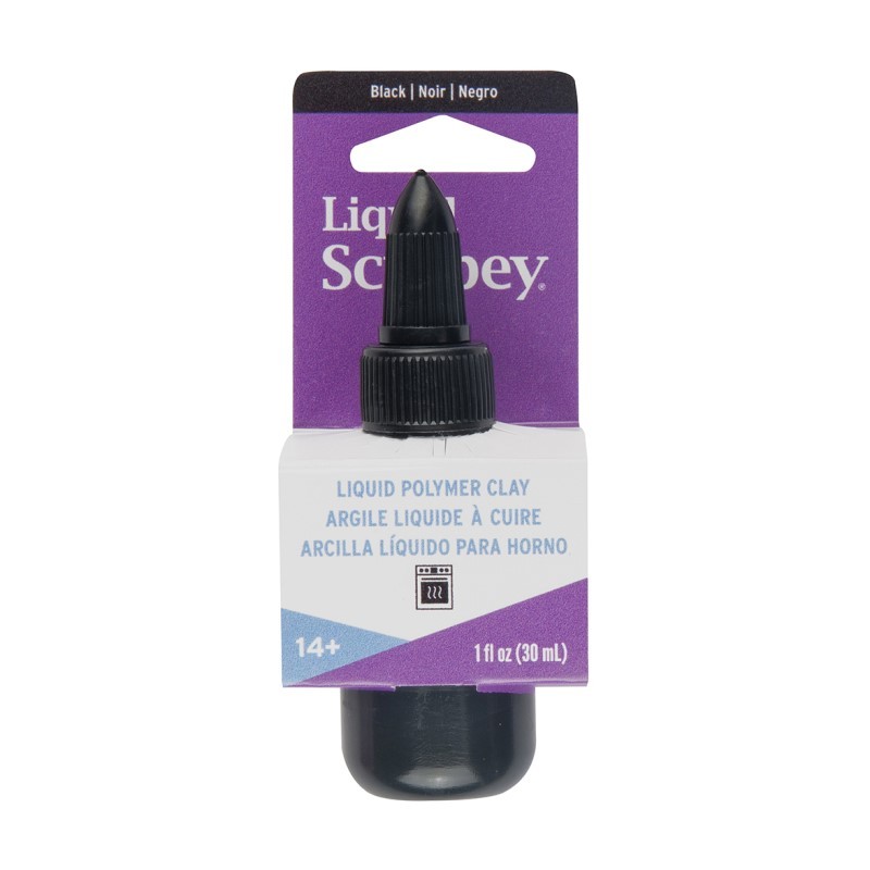 Argile liquide  black - 30 ml - Sculpey