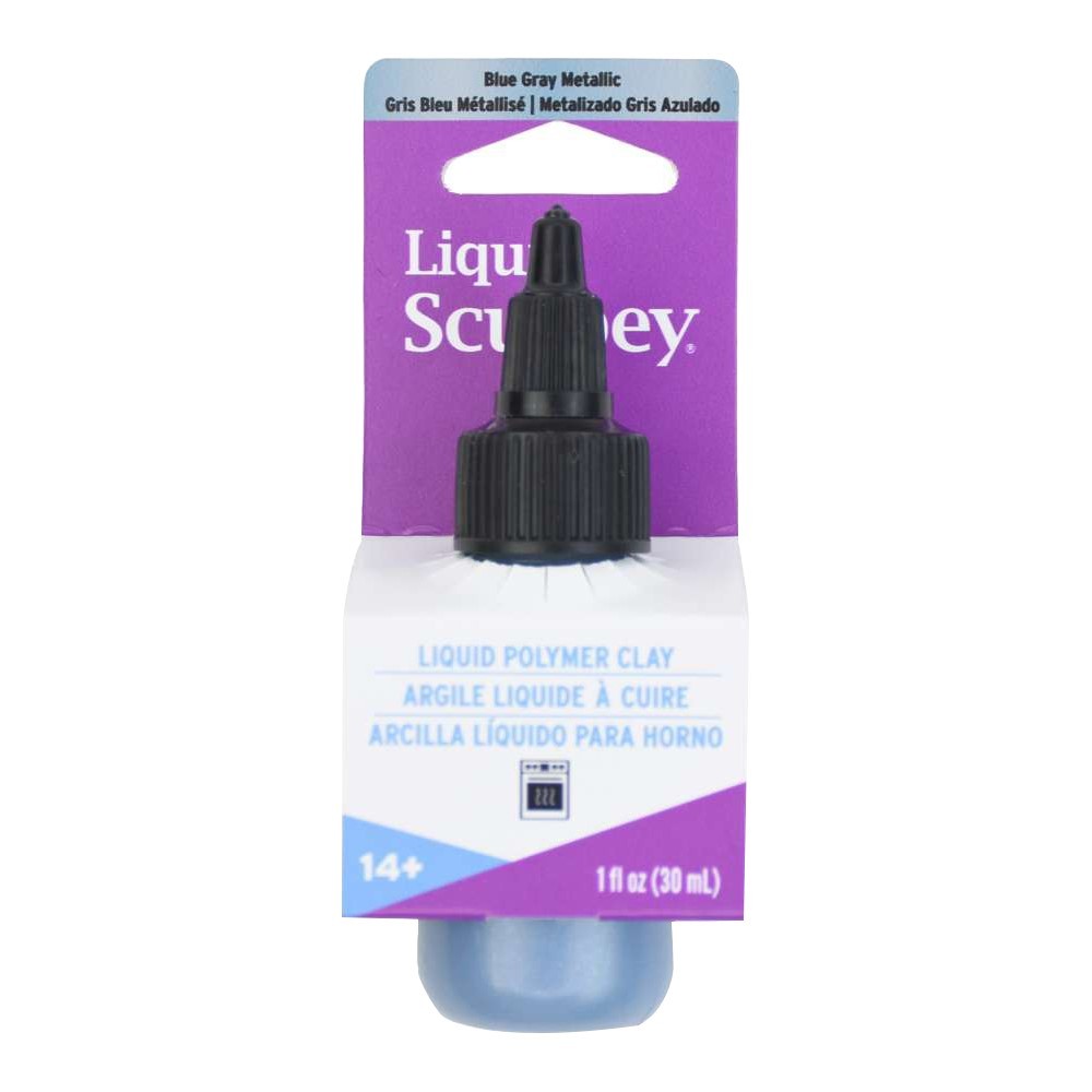 Argile liquide blue gray metallic - 30 ml - Sculpey