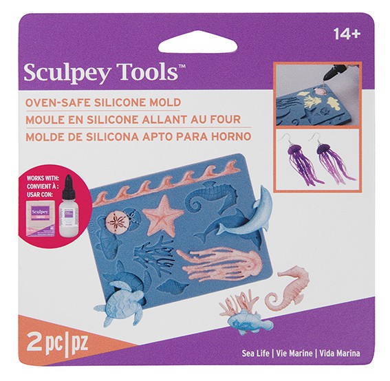 Moule de modelage sea life - Sculpey