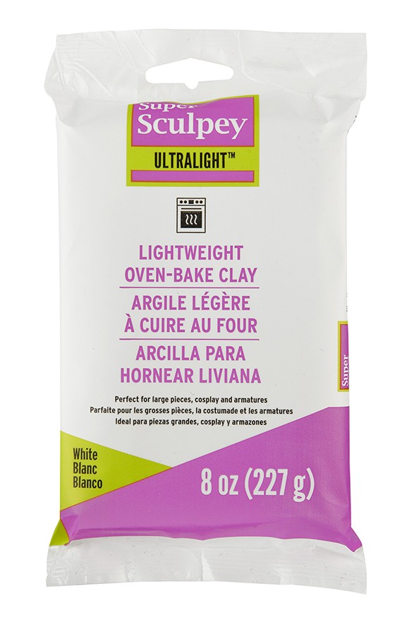 Pâte à modeler ultralight white227 gr - Sculpey