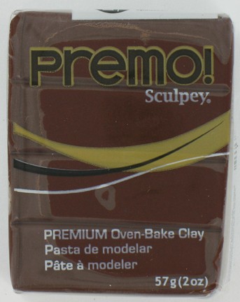 Premo burnt umber - pâte 57 gr - Sculpey