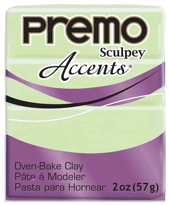 Premo accents glow in the dark - pâte 57 gr - Sculpey
