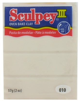Pâte III translucent - 57 gr - Sculpey