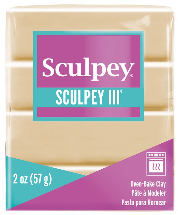 Pâte III tan - 57 gr - Sculpey