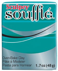 Souffle sea glass - klei 48 gr - Sculpey