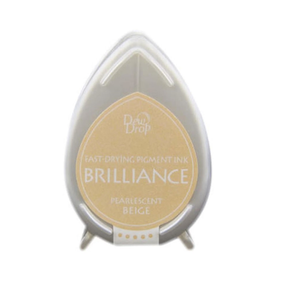 Goutte d'encre pearlescent beige - Memento Tsukineko