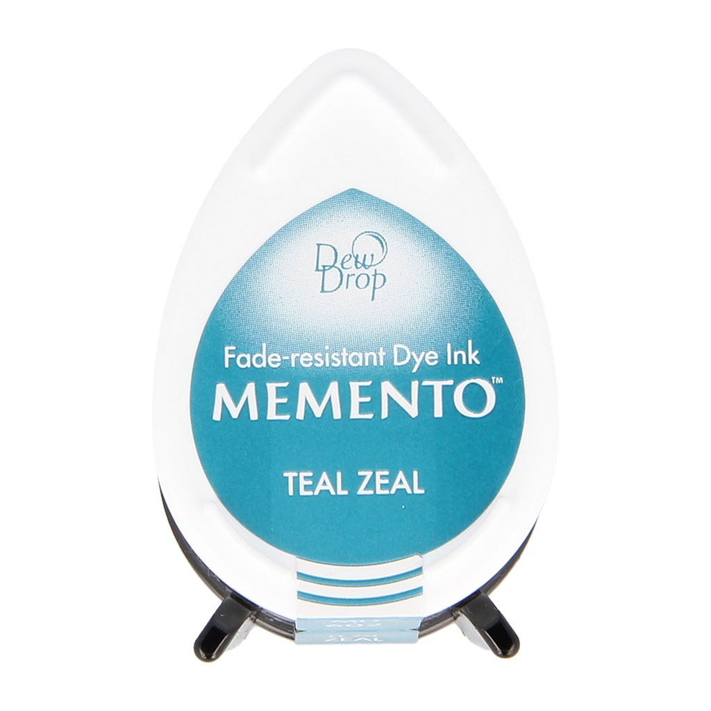Goutte d'encre teal zeal - Memento Tsukineko