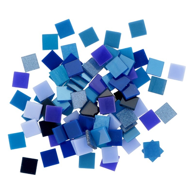 Mosaïque  bleue 1 cm - Artemio