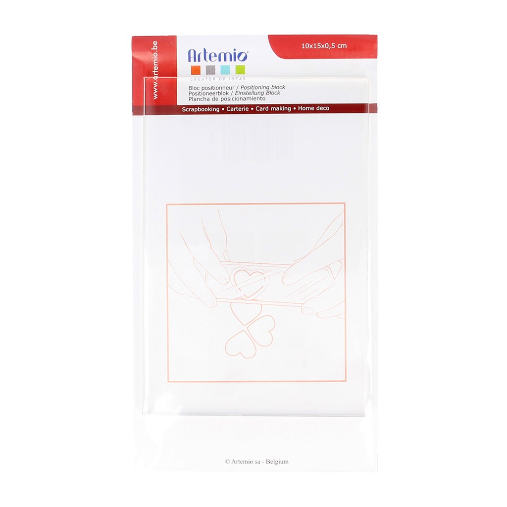 Bloc positionneur 15x10x0.5 cm - Artemio