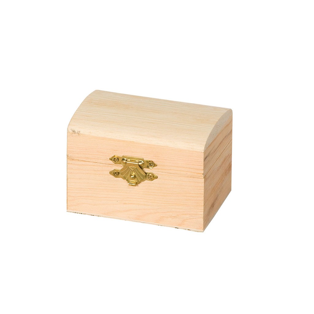 Coffre 8,5x6x6 cm bois - Artemio