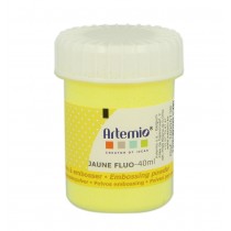 Poudre relief jaune fluo opaque - 40 ml - Artemio