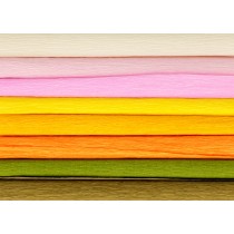 8 rouleaux de papier crépon 60x25 cm - Artemio
