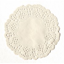 20 napperons ronds - 9 cm - papier - Artemio