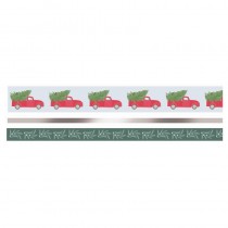 3 masking tapes foil Xmas time - Artemio
