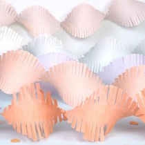 5 guirlandes licorne crépon 2 m - Artemio