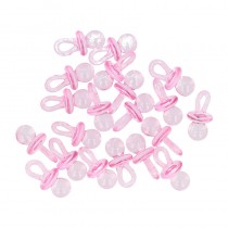 20 tétines roses - 2.8 cm - Artemio
