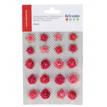 20 roses papier rouge - Artemio