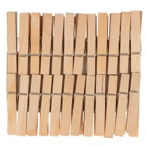 48 pinces à linge 48x7 mm - Artemio