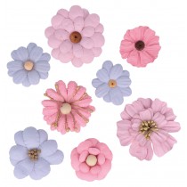 8 fleurs papier - Artemio