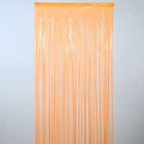 Rideau de guirlandes orange fluo 1x2 m - Artemio
