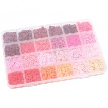Boite de perles Heishi 6 mm - Artemio