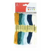 12 fils coton multicolore - 8 m - Artemio