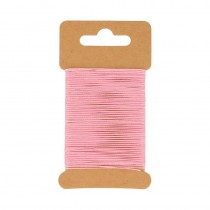 Fil de coton ciré rose  10 m - Artemio