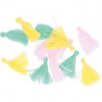 12 pampilles jaunes 3,5 cm - Artemio