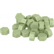 120 perles vert clair de cire 30 gr - Artemio